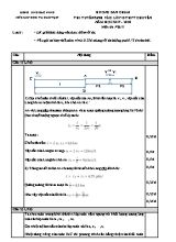Đáp án đề thi tuyển sinh Lớp 10 THPT chuyên môn Vật lý - Năm học 2017-2018 - Sở giáo dục và đào tạo Bắc Ninh
